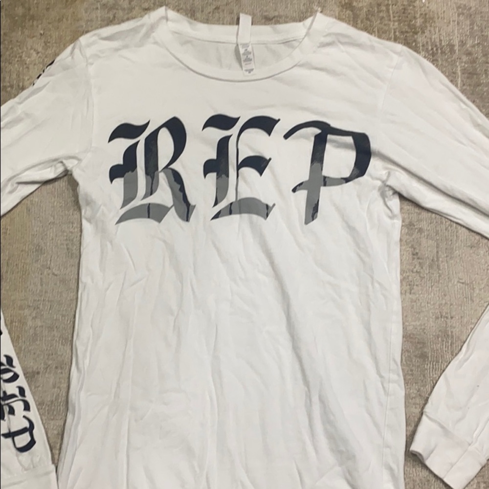 White Taylor Swift REP Long Sleeve